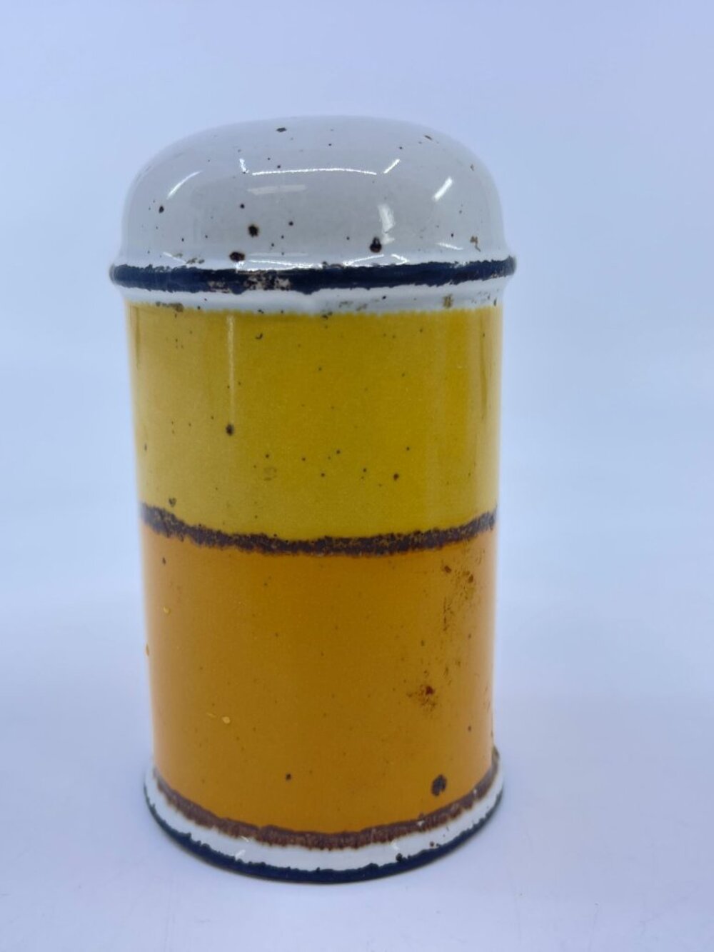 vintage stonehenge midwinter "sun" ceramic salt shaker only made in england